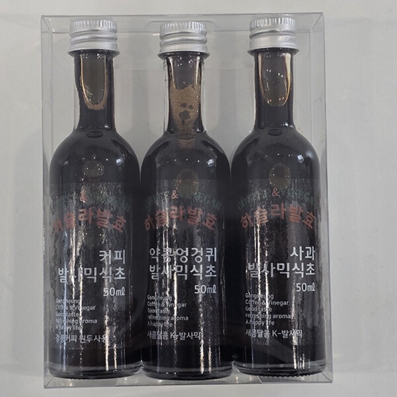 강릉팜,[발효장단]약콩엉겅퀴 발사믹식초 100ml 밀크시슬 전통 자연 발효