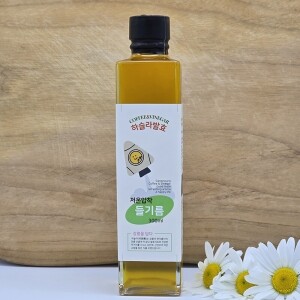 하슬라 들기름 저온압착 강릉 직접 재배 고소한 국내산들기름 300ml