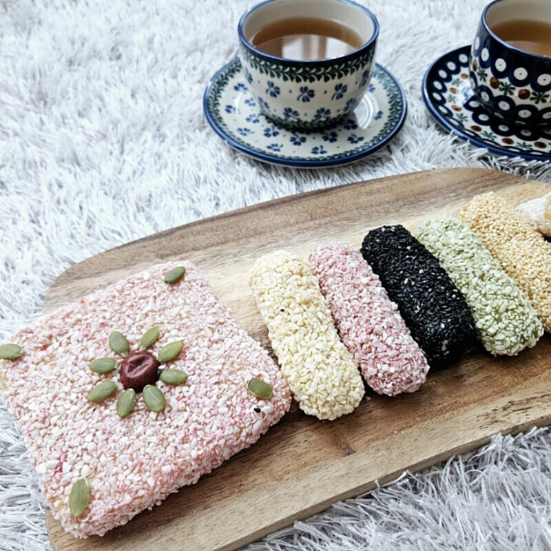 강릉팜,무진장 달보드레 한과선물세트 조청 수제 한과 3단 상견례 첫인사 선물