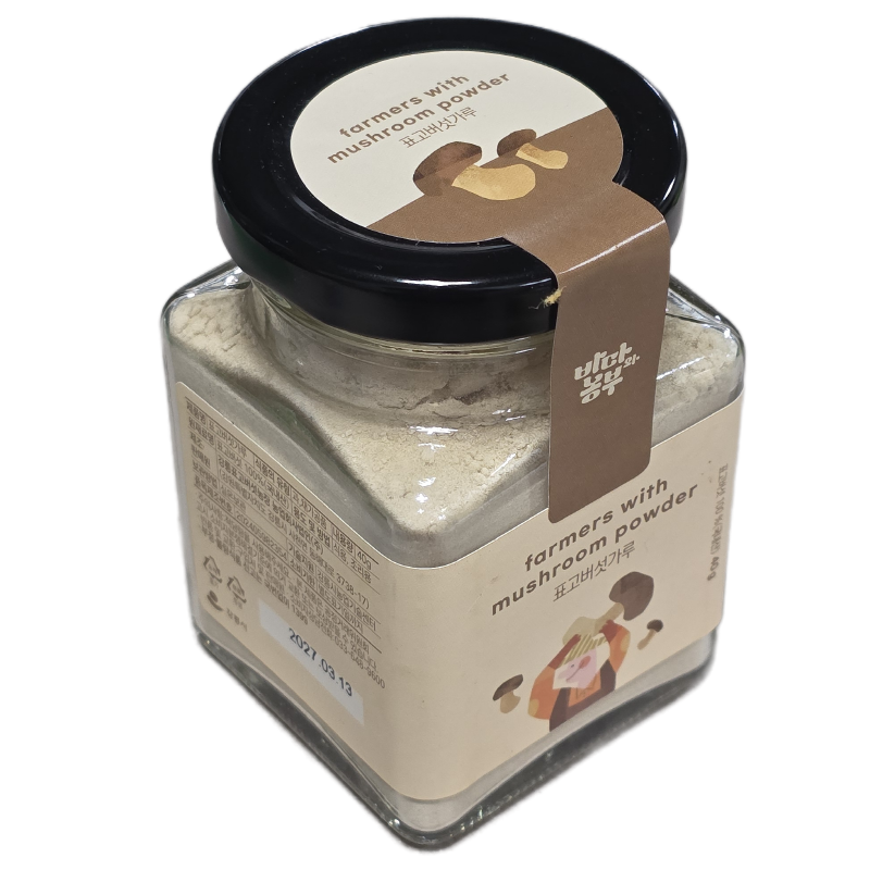 강릉팜,솔송고 표고버섯가루 40g,단품,세트 송이맛 표고버섯 친환경 무농약