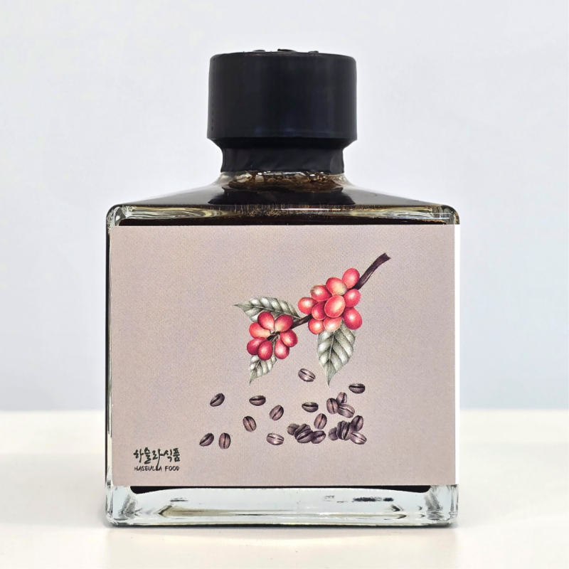 강릉팜,하슬라 자연발효 발사믹식초 200ml 4종 사과 산사보리 약콩엉겅퀴 커피