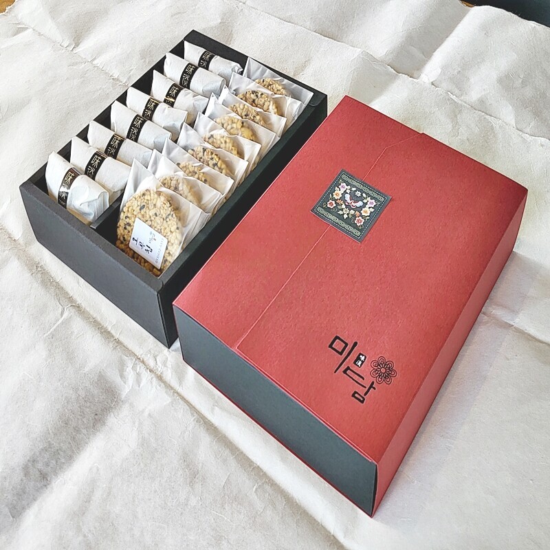 강릉팜,G-MIDAM 강릉미담오곡도라지세트(미오도9-8호) 설,추석,명절선물,국민간식오곡칩,콩고물도라지정과