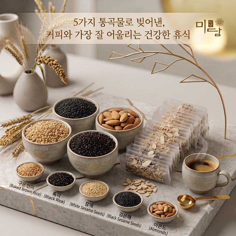강릉팜,G-MIDAM 강릉미담 바삭오곡곡물칩 18호