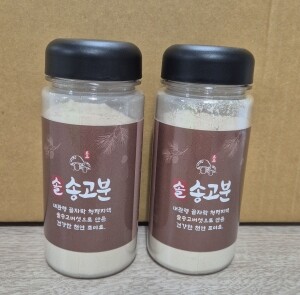 송이맛 표고버섯 가루80g 2병