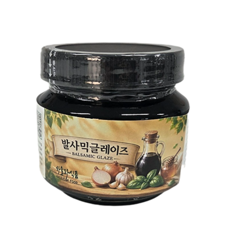 강릉팜,하슬라 발사믹글레이즈 150g 국산 자연발효 사과발사믹식초 사용